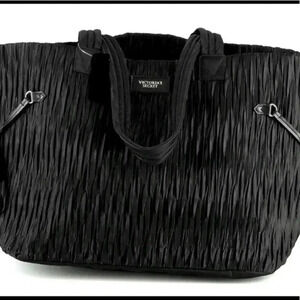 Victoria Secret Adjustable Black tote bag